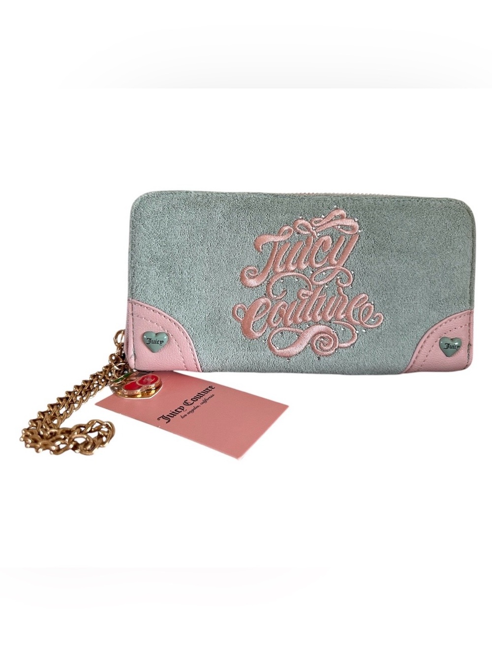 Juicy Sugar Rush Large Zip Around Frosty Green